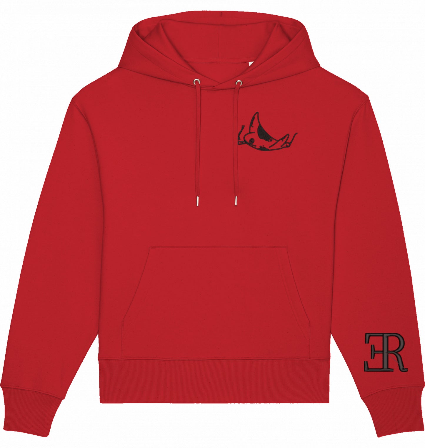 EEN ROOCHEN Hoodie Schwarz