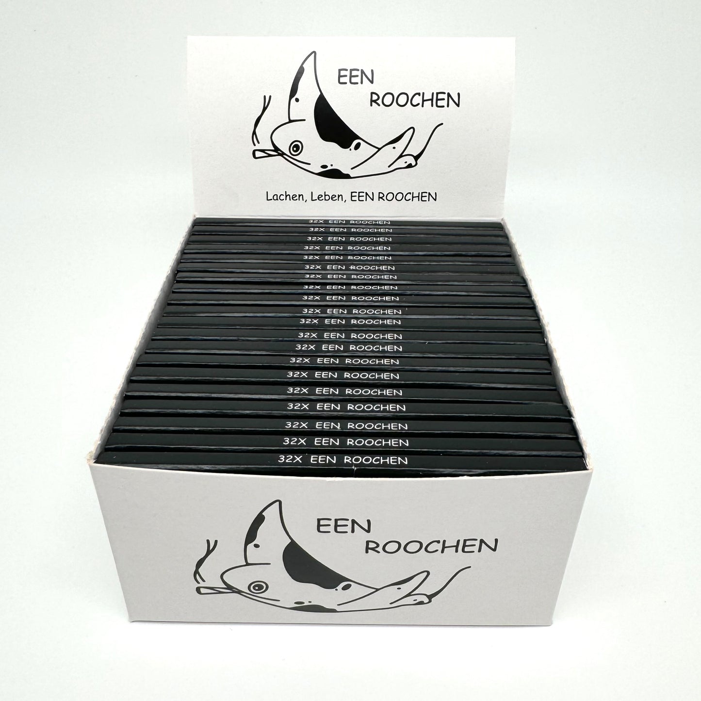 40 stylische Booklets mit jeweils 32 ungebleichten Longpapern zum Drehen.