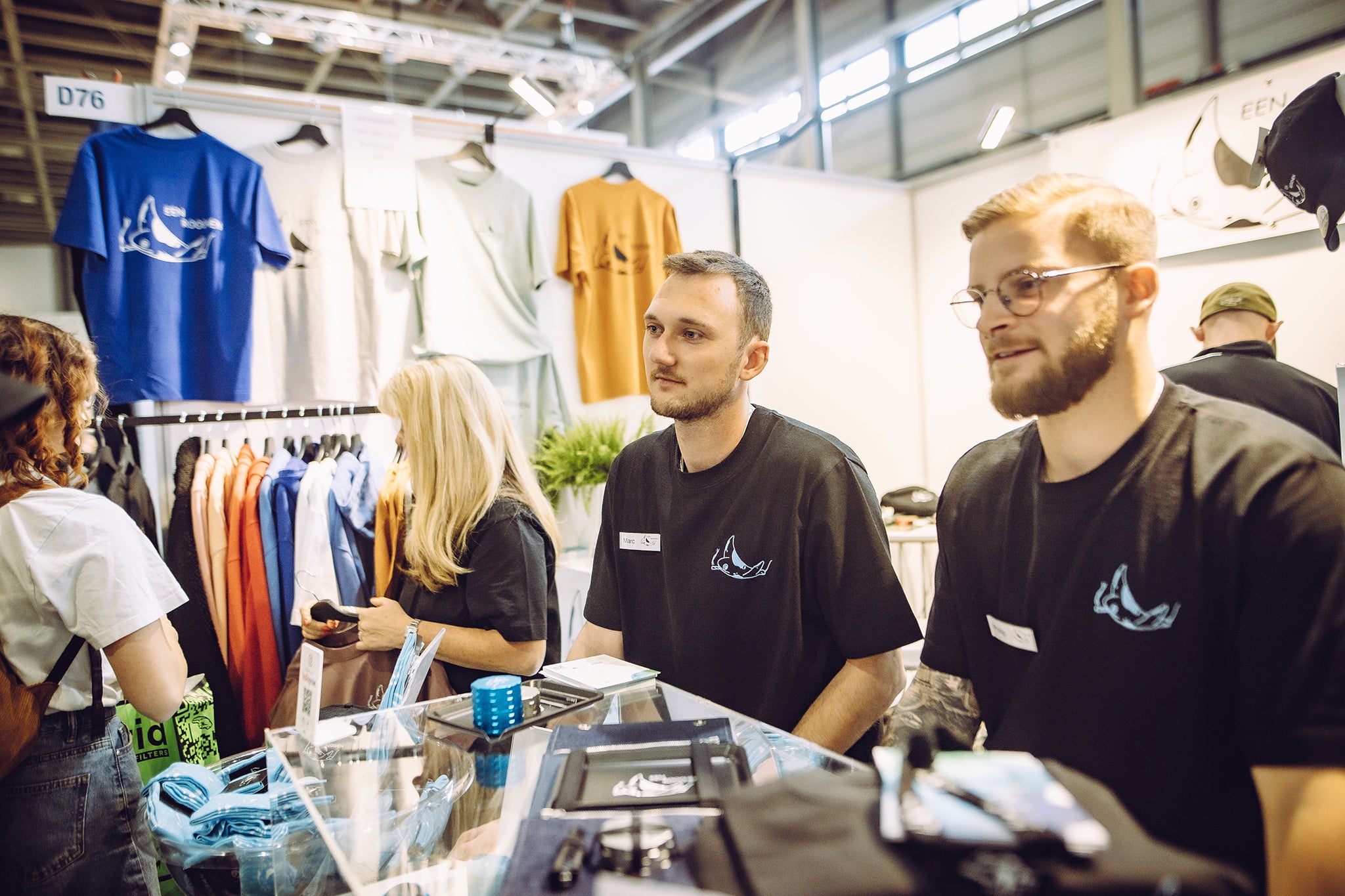 EEN ROOCHEN Stand D76 bei der Mary Jane 2024 Berlin.