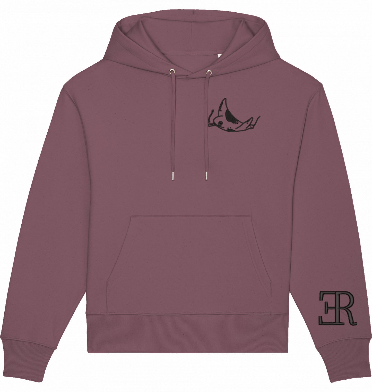 EEN ROOCHEN Hoodie Schwarz