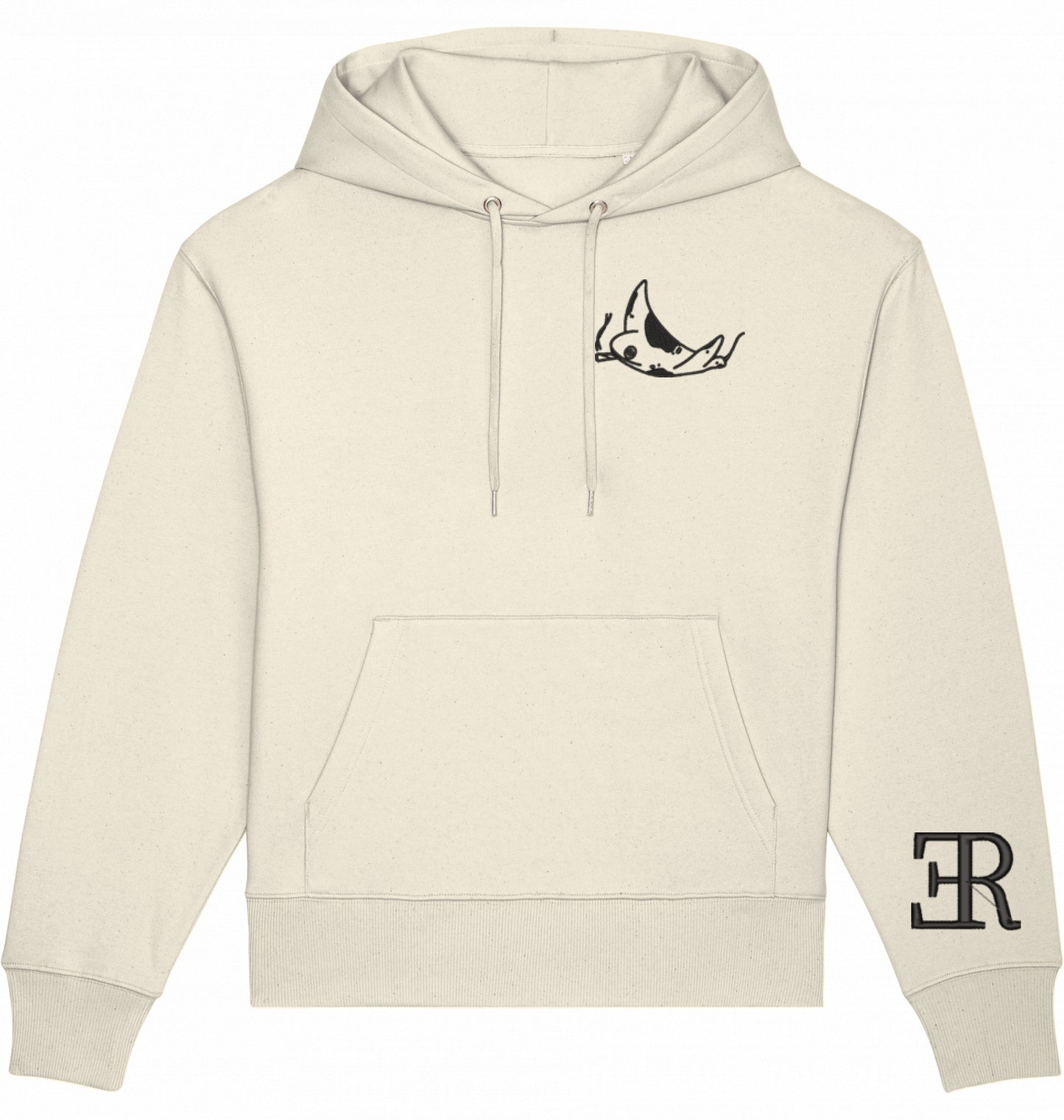 EEN ROOCHEN Hoodie Schwarz