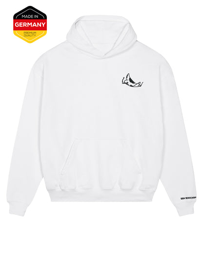 EEN ROOCHEN Hoodie schwarzer Rochen