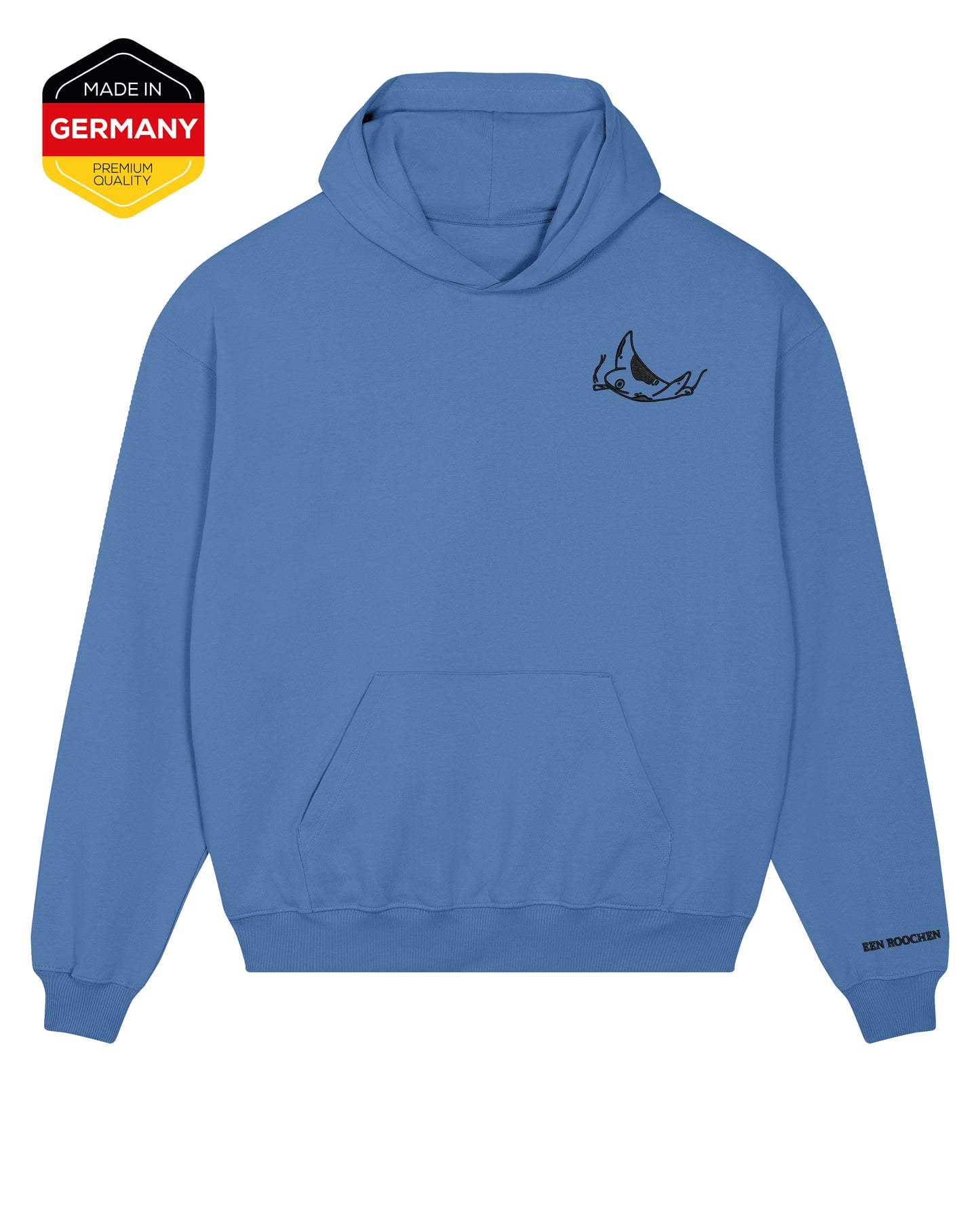 EEN ROOCHEN Hoodie schwarzer Rochen